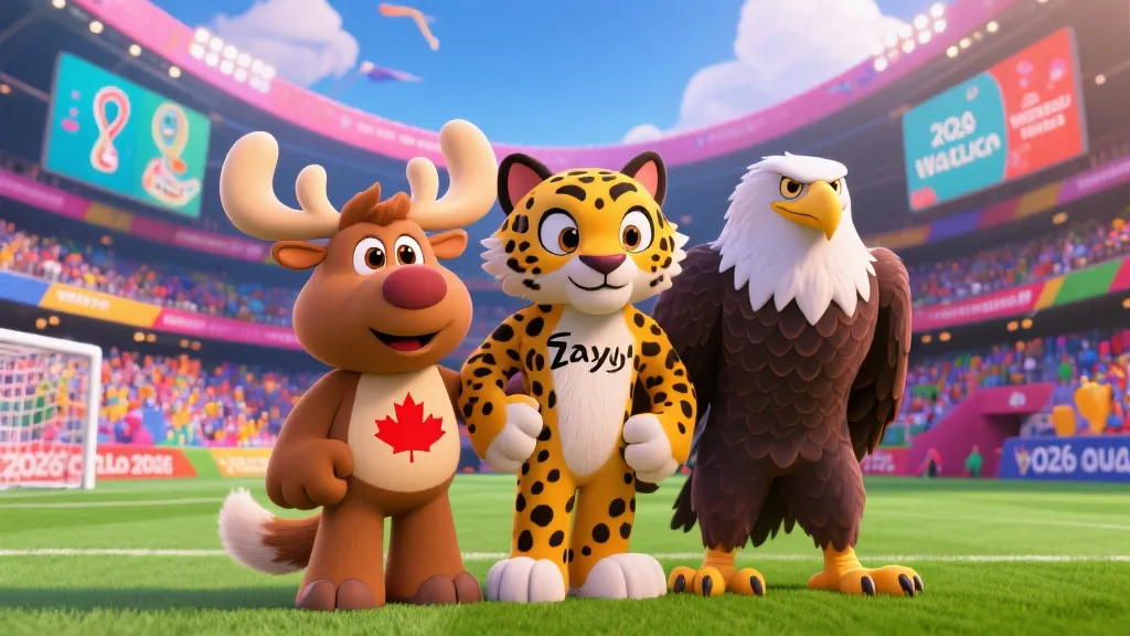 揭秘2026世界杯吉祥物：Maple、Zayu与Clutch背后的文化密码与狂欢寓意